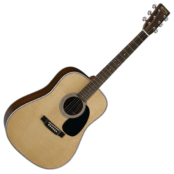 Martin D-28E w/ Fishman Thinline Gold Front View