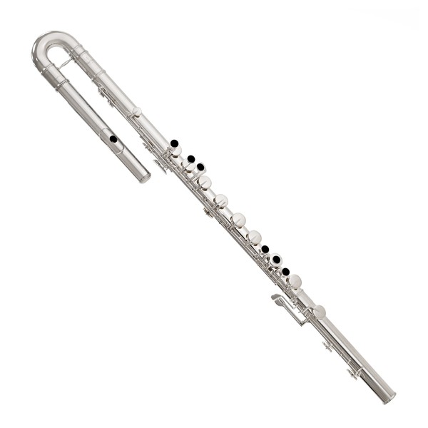 Pearl PFB-305E Bass Flute with Curved Headjoint and Split E