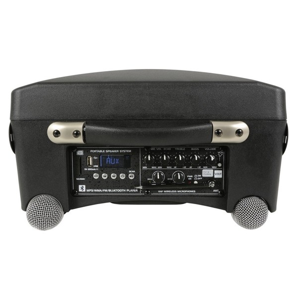 QTX Portable PA System With Bluetooth - Top