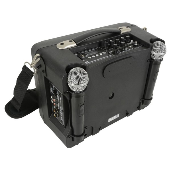 QTX Delta 50 Portable PA System - Rear