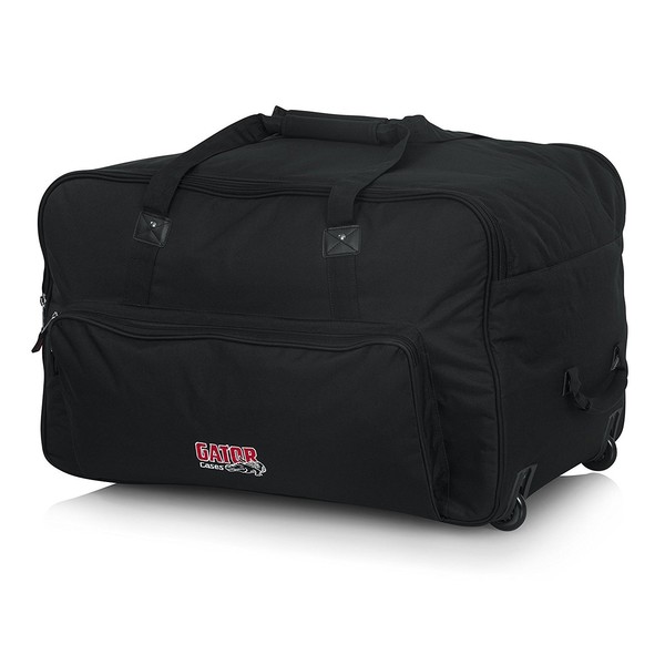 Gator GPA-712LG 12'' Portable Speaker Bag with Wheels