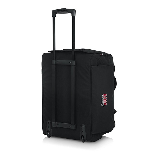 Gator GPA-712LG 12'' Portable Speaker Bag with Wheels, Back with Handle