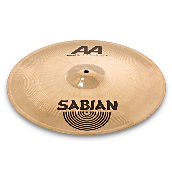 Sabian AA 16'' Sound Control Crash Cymbal, Brilliant