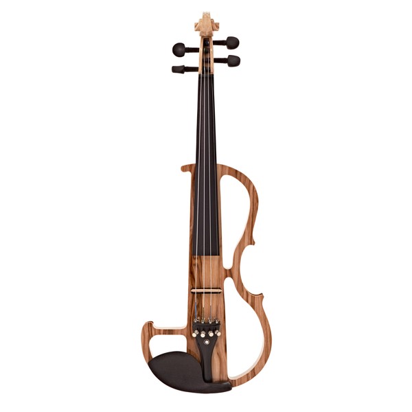 4/4 Size Electric Violin by Gear4music, Natural