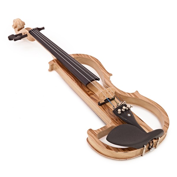 4/4 Size Electric Violin by Gear4music, Natural