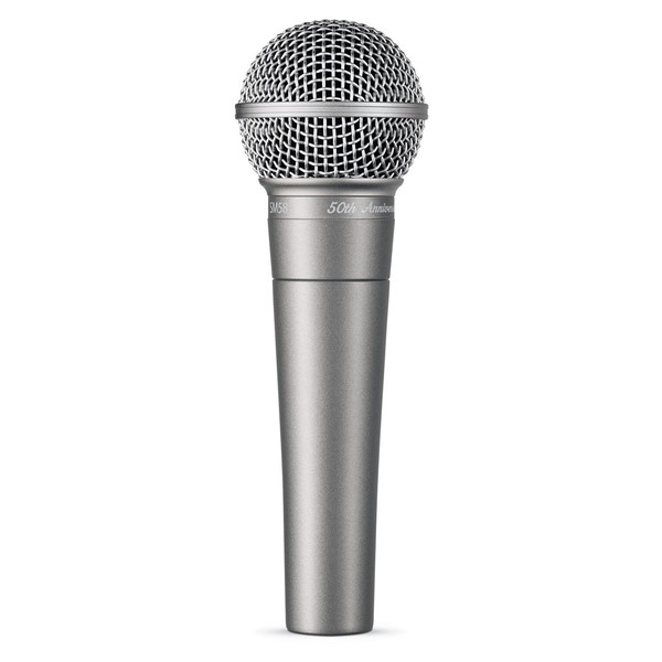 Shure SM58 50A Limited Edition Dynamic Cardioid Vocal Microphone