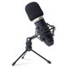 Marantz MPM-1000 Condenser Microphone With Boom Stand - Side With Windscreen