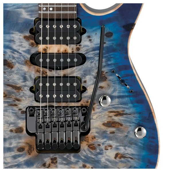 DISC Ibanez RG1070PBZ Premium, Cerulean Blue Burst na Gear4Music.com