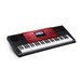 Casio CTK-6250 Portable Keyboard, Black and Red