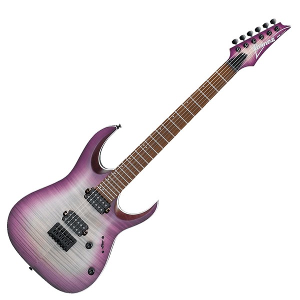 Ibanez RGA42FM, Transparent Purple Burst Flat - Main