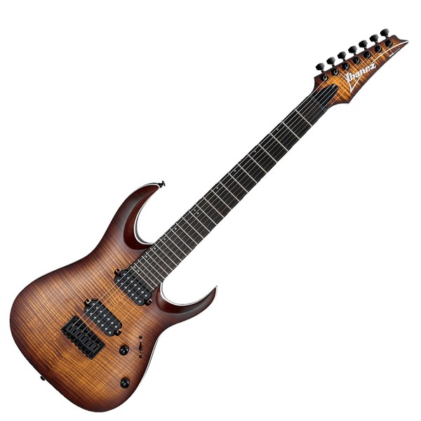 Ibanez RGA742FM 7 String 2018, Dragon Eye Burst Flat - Main