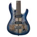 Ibanez S1027PBF Premium 7 String, Blue Burst