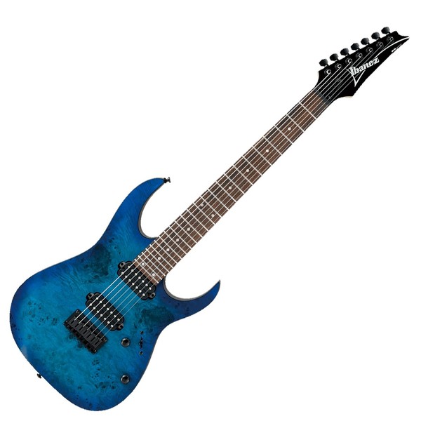 Ibanez RG7421PB 7 String 2018, Sapphire Blue Light - Main