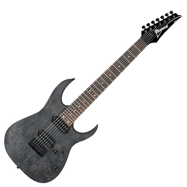 Ibanez RG7421PB 7 String 2018, Transparent Gray Flat - Main