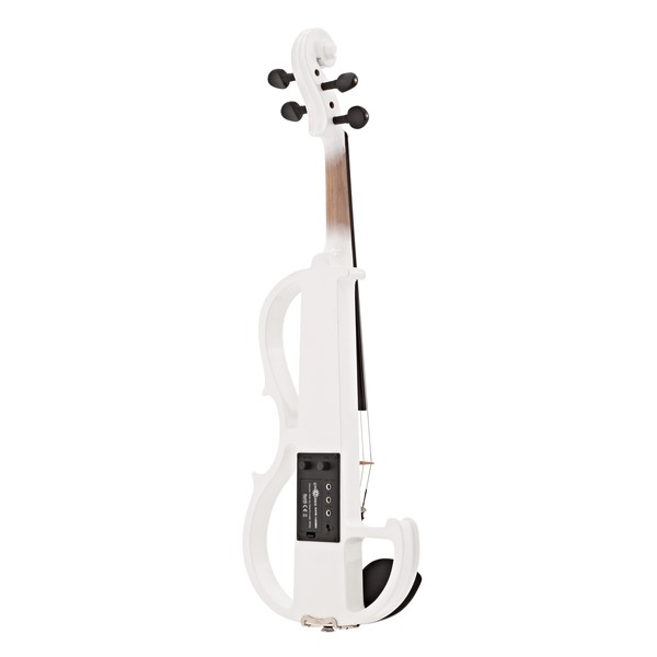 4/4 Size Electric Violin by Gear4music, White