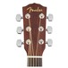 Fender CD-60S Acoustic Guitar, Natural Headstock