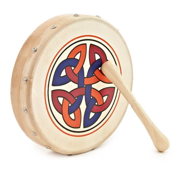 8 inch Mini Celtic Bodhran by Gear4music