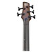 Ibanez SRH505F Fretless 5 String Bass 2018, Natural Brown Burst headstock