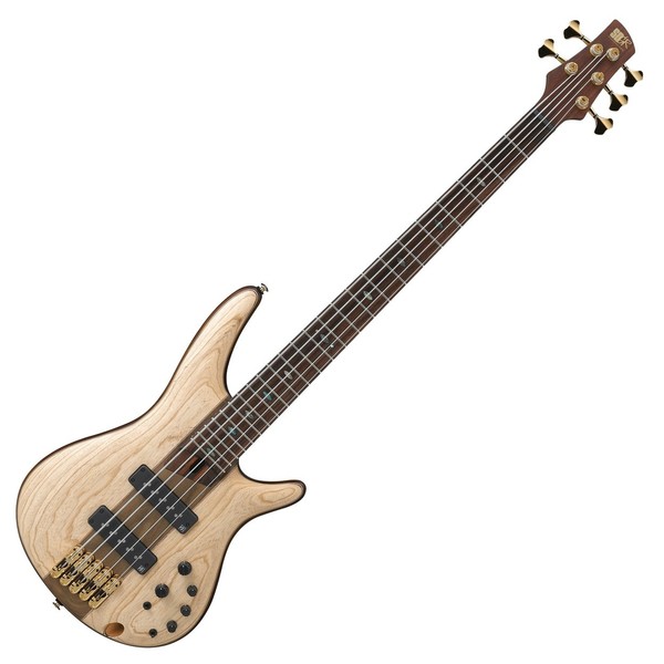 Ibanez SR1305 Premium 5 String Bass 2018, Natural Flat