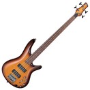 Ibanez SR370EF Fretless Bass, Brown Burst