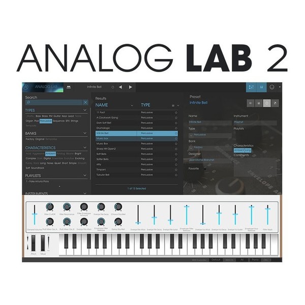 Arturia KeyLab Essential 49 MIDI Keyboard Analog Lab
