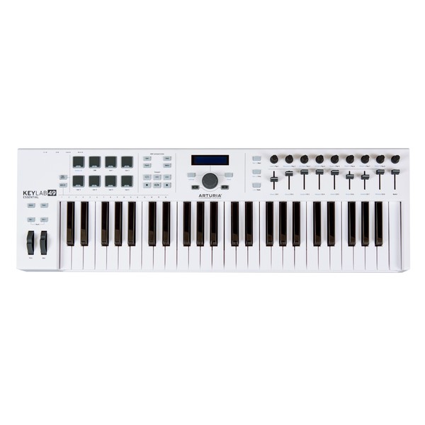 Arturia KeyLab Essential 49 MIDI Keyboard Top