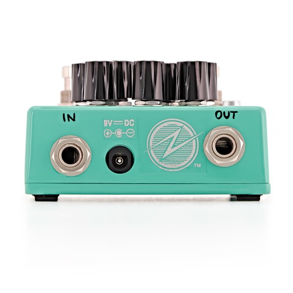 Z.Vex Fuzz Factory 7 Hand Painted Pedal, Teal