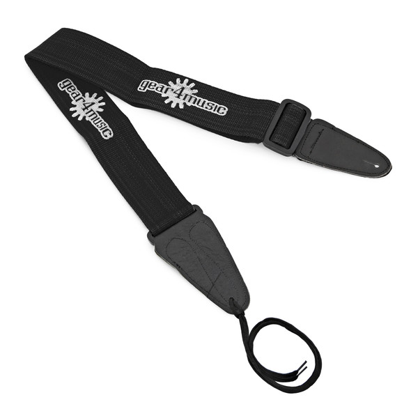 Guitar Strap, Black 2"