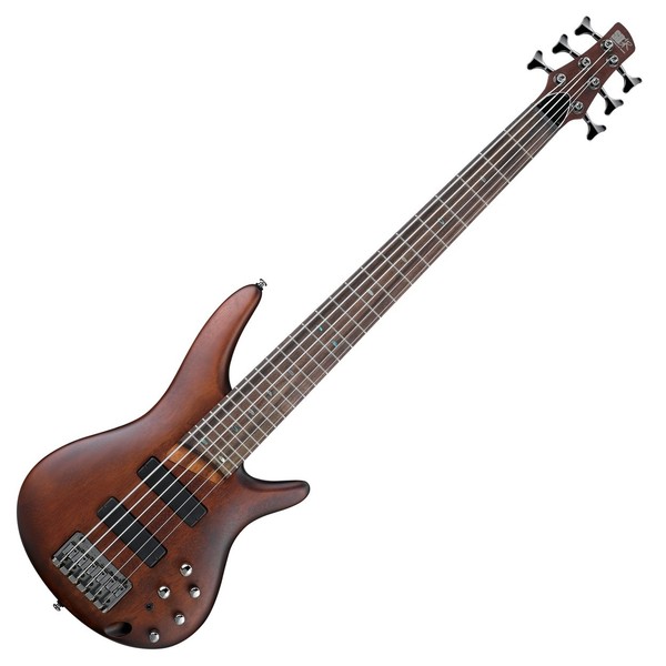 Ibanez SR506 6 String Bass 2018, Brown Mahogany