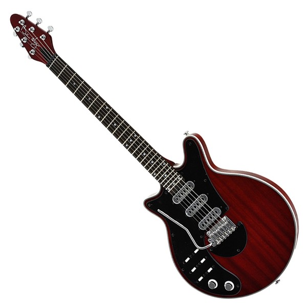 Brian May Special Left Handed Electric Guitar, Antique Cherry