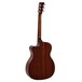 Sigma 000MC-15E+ Electro Acoustic, Solid Mahogany Back View