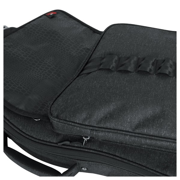 Gator GT-ELECTRIC-BLK Transit Series Electric Guitar Bag, Front Pocket