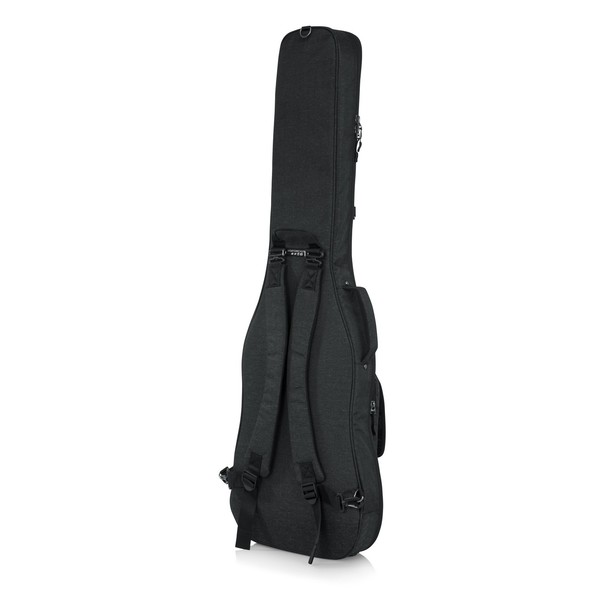 Gator GT-BASS-BLK Transit Series Bass Guitar Bag, Rear