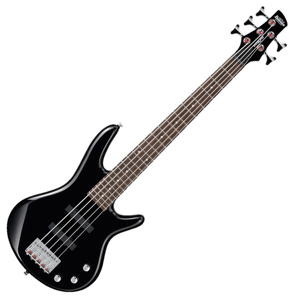 Ibanez GSRM25 GIO 5 String Bass 2018, Black - Main
