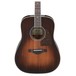 Ibanez AVD10E Artwood Vintage Acoustic 2018, Natural High Gloss front close up