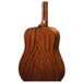 Ibanez AW65 Artwood 2018, Low Gloss rear view close up