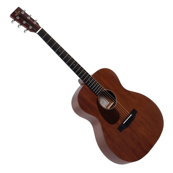 Sigma 000M-15L+ Acoustic Guitar Left Handed, Natural Front View