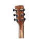 Ibanez AW54CE Artwood, Open-Pore Natural headstock
