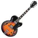 Ibanez AF75 Artcore, Brown Sunburst
