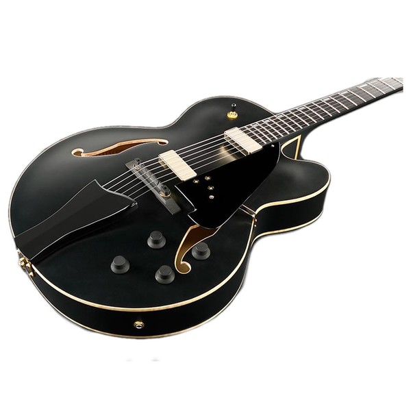 DISC Ibanez AFC125 Artcore, Black Flat at Gear4music