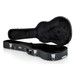 Gator GWE-ACOU-3/4 Economy 3/4 Size Acoustic Guitar Case, Open