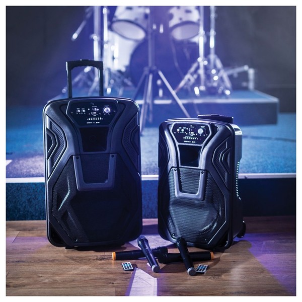 QTX Busker 15 PA Speaker - Lifestyle