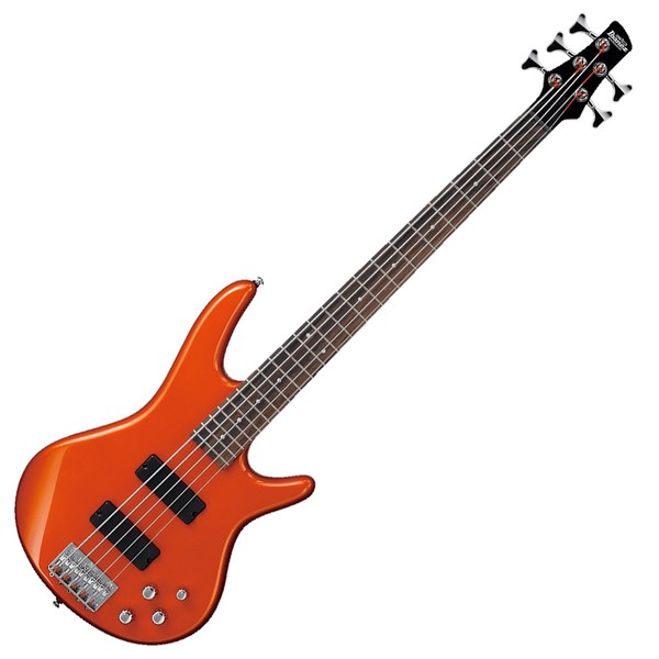 Ibanez GSR205 GIO 5 String Bass 2018, Roadster Orange Metallic - Main