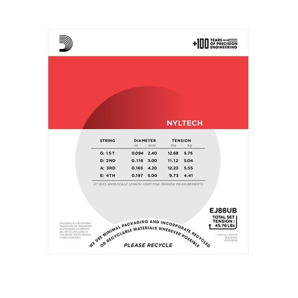 D'Addario EJ88UB Ukulele Strings