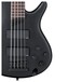 Ibanez K5 Fieldy 5 String Bass 2018, Black Flat pickups controls