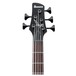 Ibanez K5 Fieldy 5 String Bass 2018, Black Flat headstock