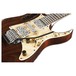 Ibanez JEM77WDP Steve Vai Premium 2018, Charcoal Brown front angled view