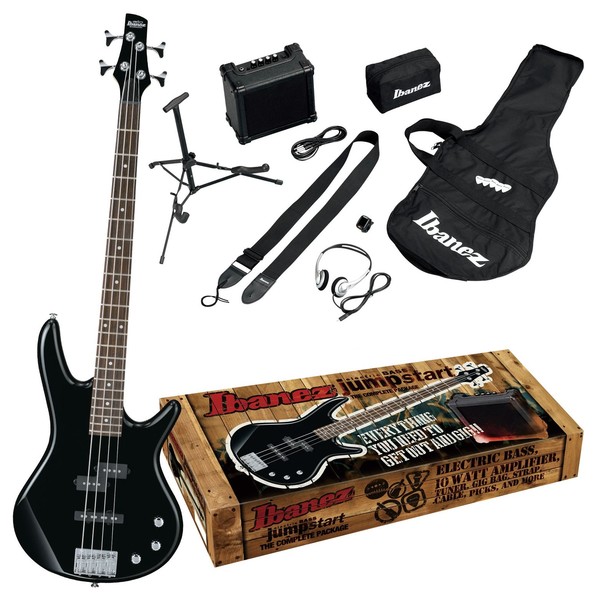 Ibanez IJSR190E Jumpstart Bass Pack 2018, Black