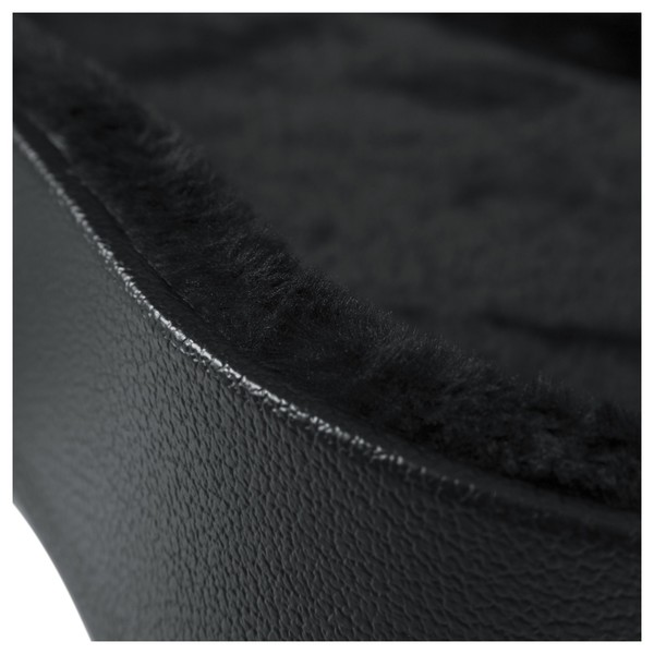 Gator GWE-LPS-BLK Economy Single Cutaway Electric Guitar Case, Interior Close-Up