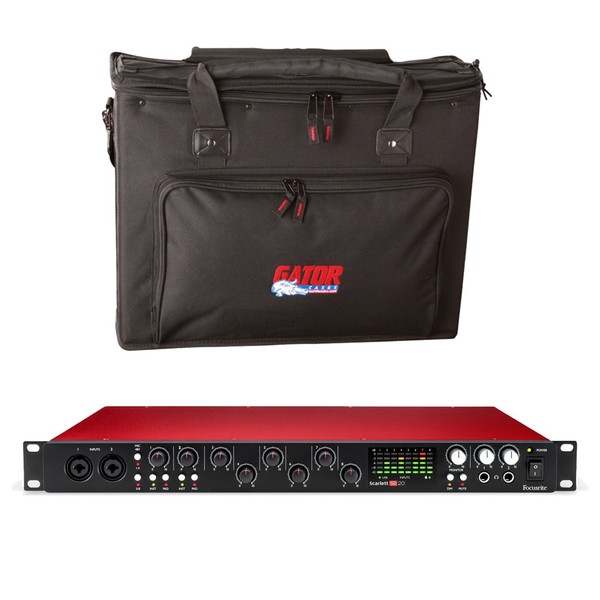 Focusrite Scarlett 18i20 (2nd Gen) with Gator Bag - Main